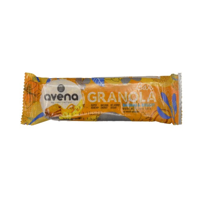 گرانولا بار اونا طعم موز و بیسکوییت ۴۰ گرمی