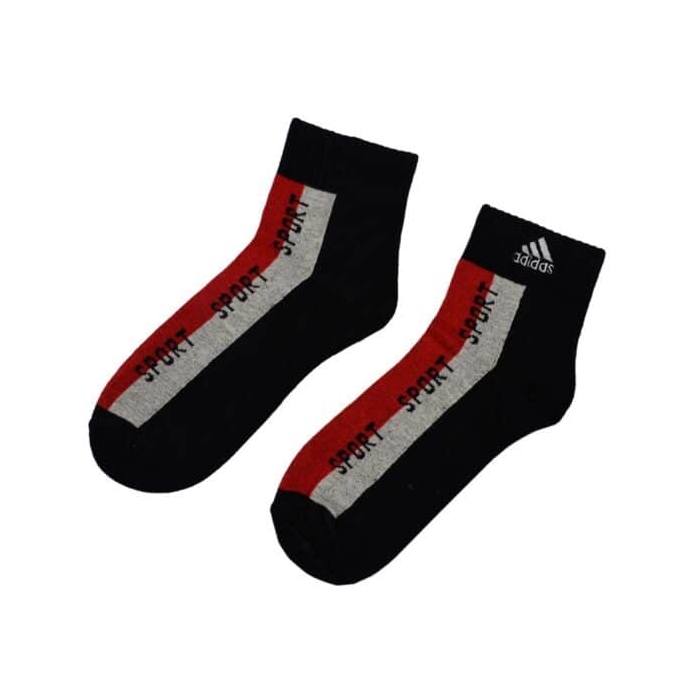 جوراب مچی اسپرت آدیداس ۳S کد ۱۲۰۴۲۰ مشکی