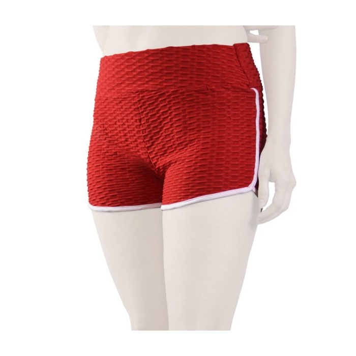 شلوارک سیملس ورزشی زنانه مدل HB229 قرمز