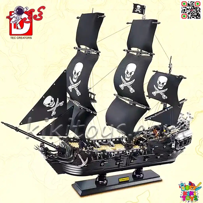 لگو کشتی بادبانی دزدان دریایی کارائیب مروارید سیاه بزرگ PIRATE DK6001