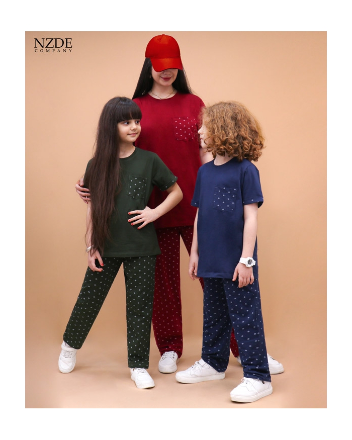 تیشرت شلوار ست خواب مادر فرزندی NZDE