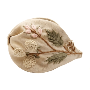 تل کرم زیبا /Creamy beauty headband