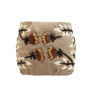 اسکارف ساغر خاکی / Earthen goblet scarf