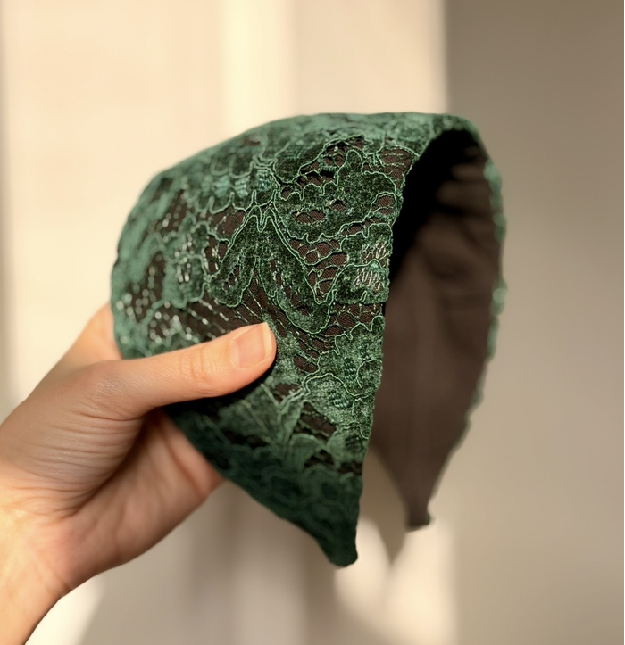 اسکارف پریچهر سبز درباری