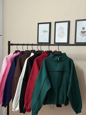 نیم زیپ مغزی دوزی 