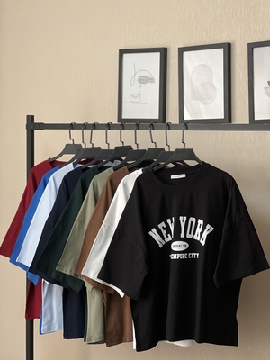 تیشرت باکسی new york
