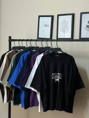 تیشرت باکسی بارکد