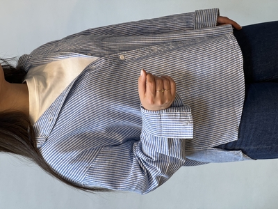 راه راه وارداتی زارا بغل چاک