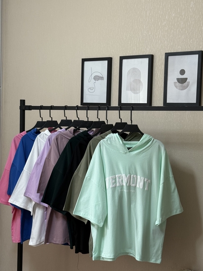 تیشرت کلاهدار vermont 