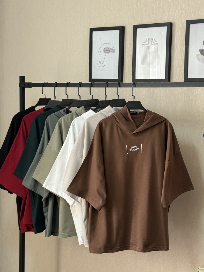 تیشرت باکسی not today