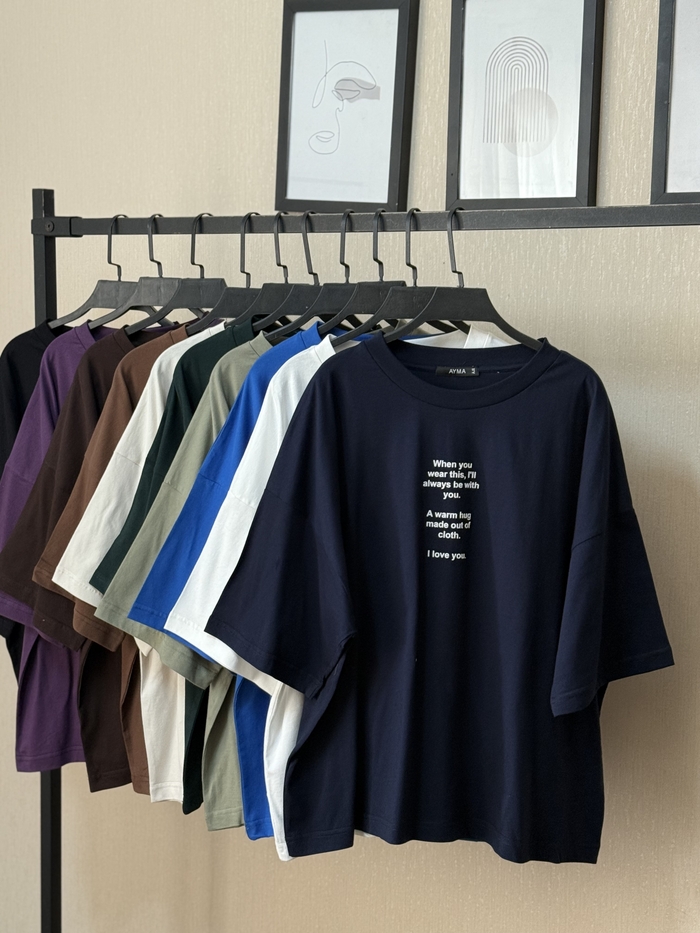 تیشرت باکسی when you