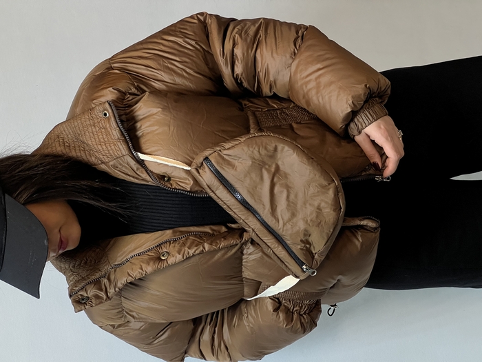 کاپشن ارام کیفدار