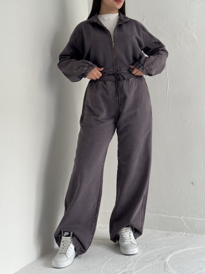 ست سنگشور کراپ و شلوار a2217