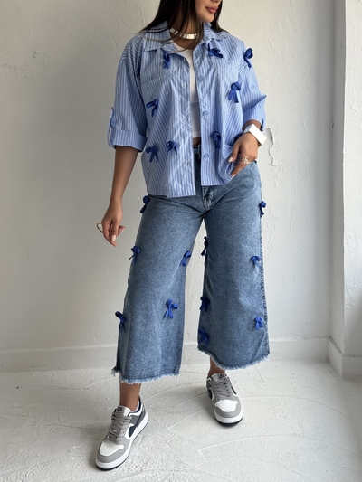 ست راه راه پاپیونیa1888