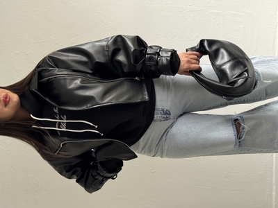 کت چرم زارا a2093