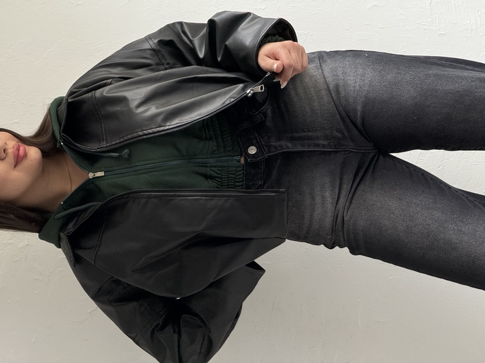 کت چرم اوور a2051