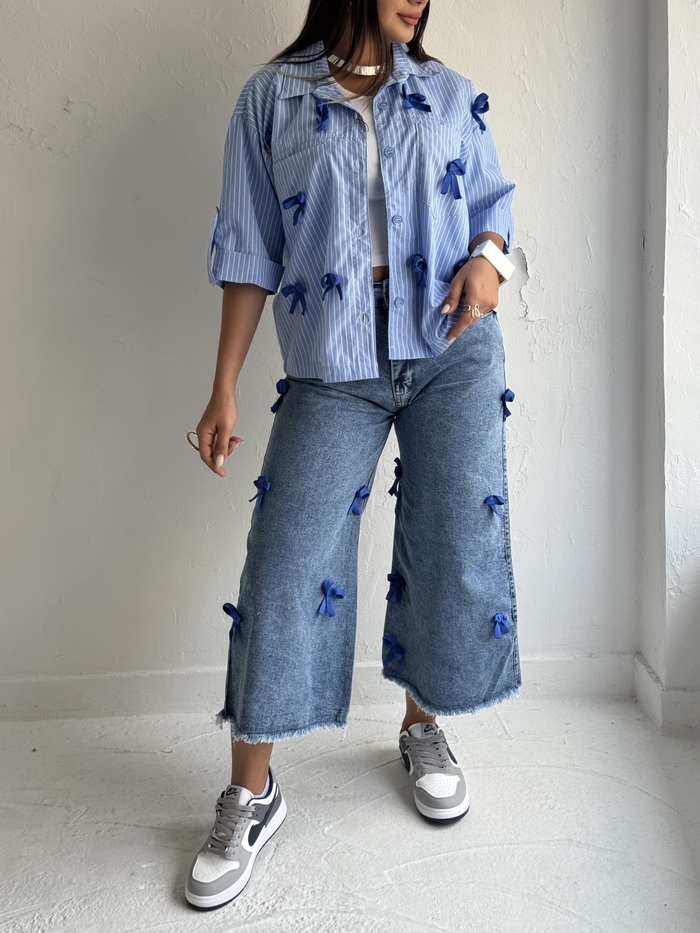 ست راه راه پاپیونیa1888