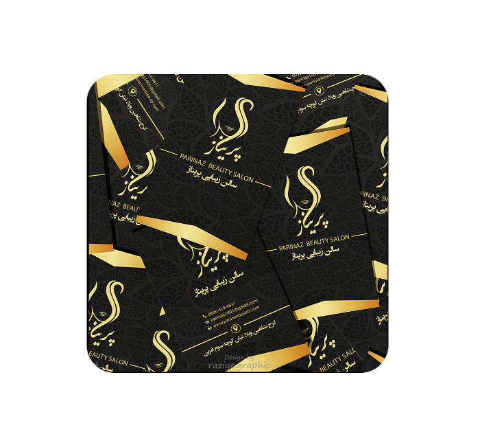 طراحی کارت ویزیت (2 رو)