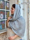 شال شاین  لمه  لبه زری برشکا مدل  شمیلا کد ۱۱۸