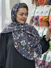 شال مدل گل نسا کد ۱۲۸
