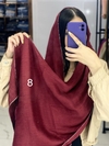 شال لبه زری مدل زرسا کد ۱۱۸