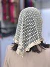 مینی اسکارف سه گوش مدل سیندرلا کد۵۸