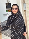 شال کالکشن مشکی طرحدار کد ۱۰۸