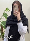 روسری نخی ژاکارد دور دوخت کد ۱۴۸