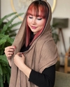 شال پلیسه برشکا دور زری کد ۱۱۸ مدل زیبا