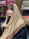 روسری ژاکارد قواره دار مدل mk