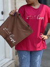 تیشرت باکسی made with love