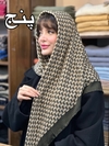 روسری ژاکارد قواره دار مدل mk