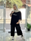 تیشرت لانگ مشکی