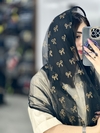 شال توری طلا کوب کد ۹۸