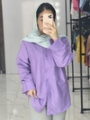 شومیز مانتویی  بیسیک مدل هاله کد ۸۰۱۵