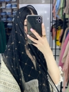 شال توری طلاکوب مدل طناز کد ۱۱۸