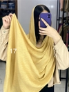 شال لبه زری مدل زرسا کد ۱۱۸