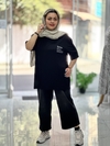 تیشرت لانگ مشکی