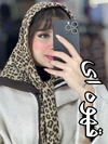روسری دوردوخت مدل پلنگی یک کد ۱۴۸