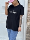تیشرت باکسی made with love