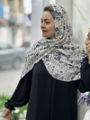 شال مدل گل نسا کد ۱۲۸