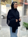 شال مشکی مدل مهشید کد ۱۱۸