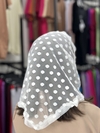 مینی اسکارف سه گوش مدل سیندرلا کد۵۸