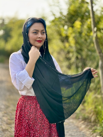 شال مزونی مدل غزل کد ۱۴۸