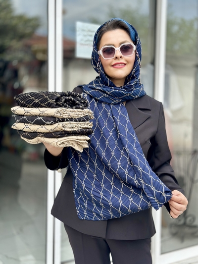شال مدل شاپرک کد ۱۱۸