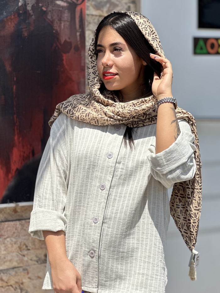 شومیز مانتویی مدل طلوع کد ۴۹۵