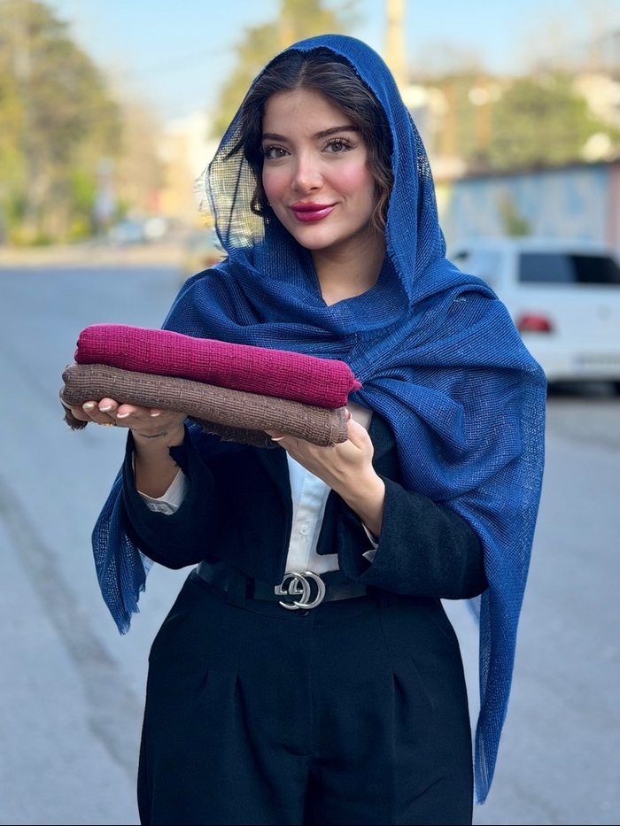 شال کنفی مدل ریرا کد 198