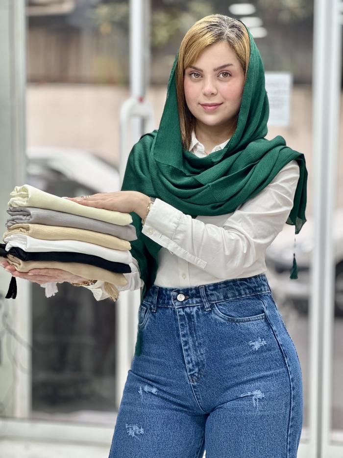 شال مدل کریستال کد ۱۱۸