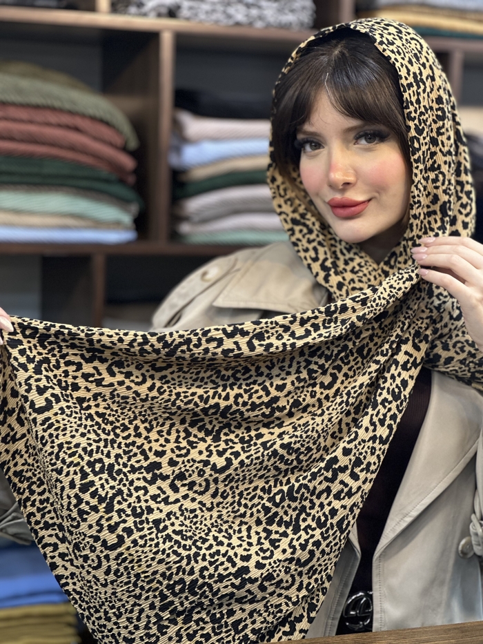 شال پلنگی کد 168