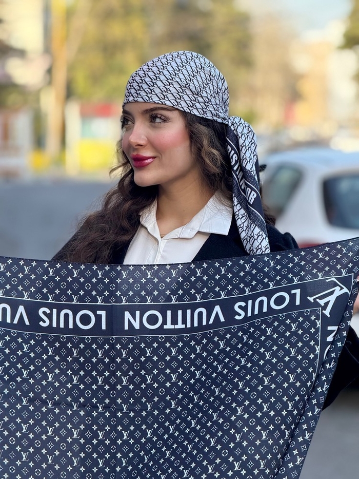 روسری مدل ناتالی کد 198